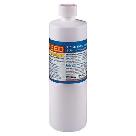 REED INSTRUMENTS 7.00pH Buffer Solution, 16.9oz R1407